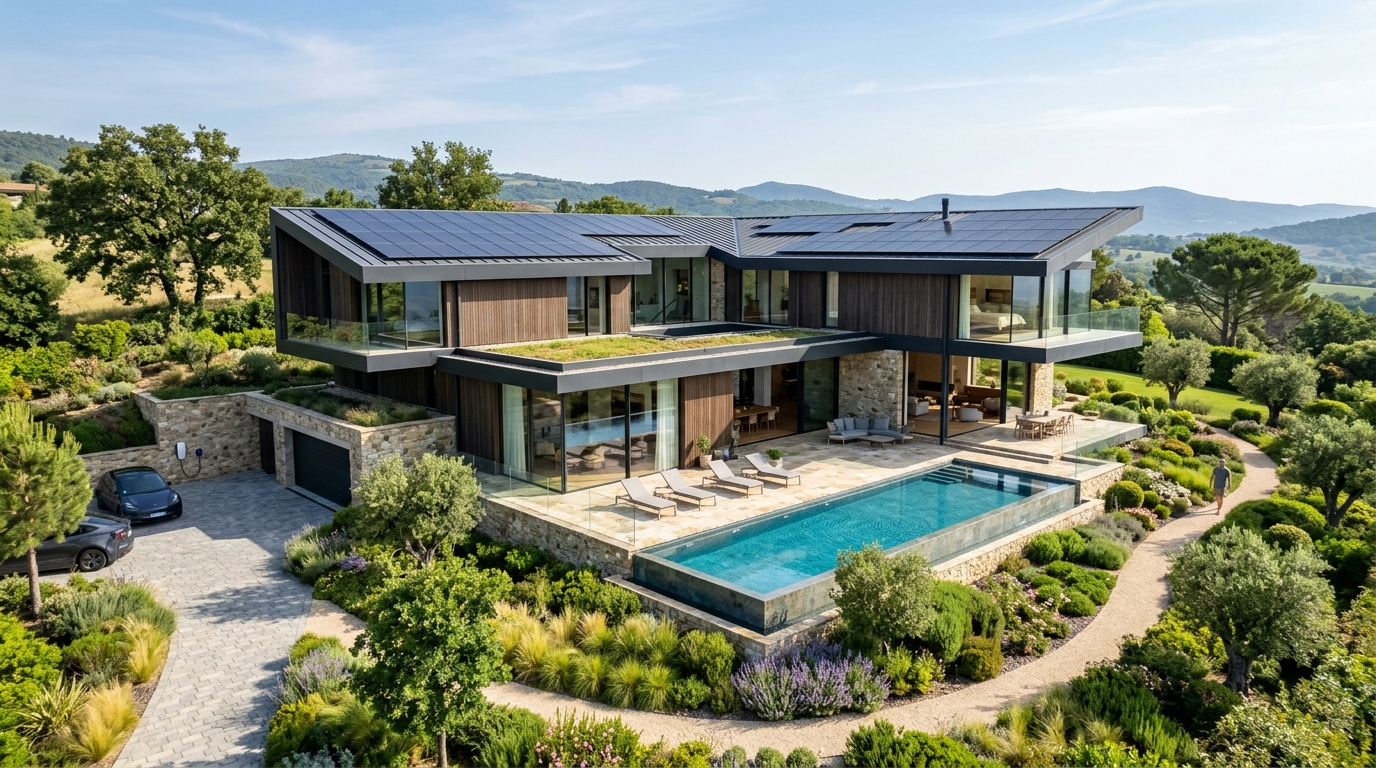 Luxury Villa Solar Installation